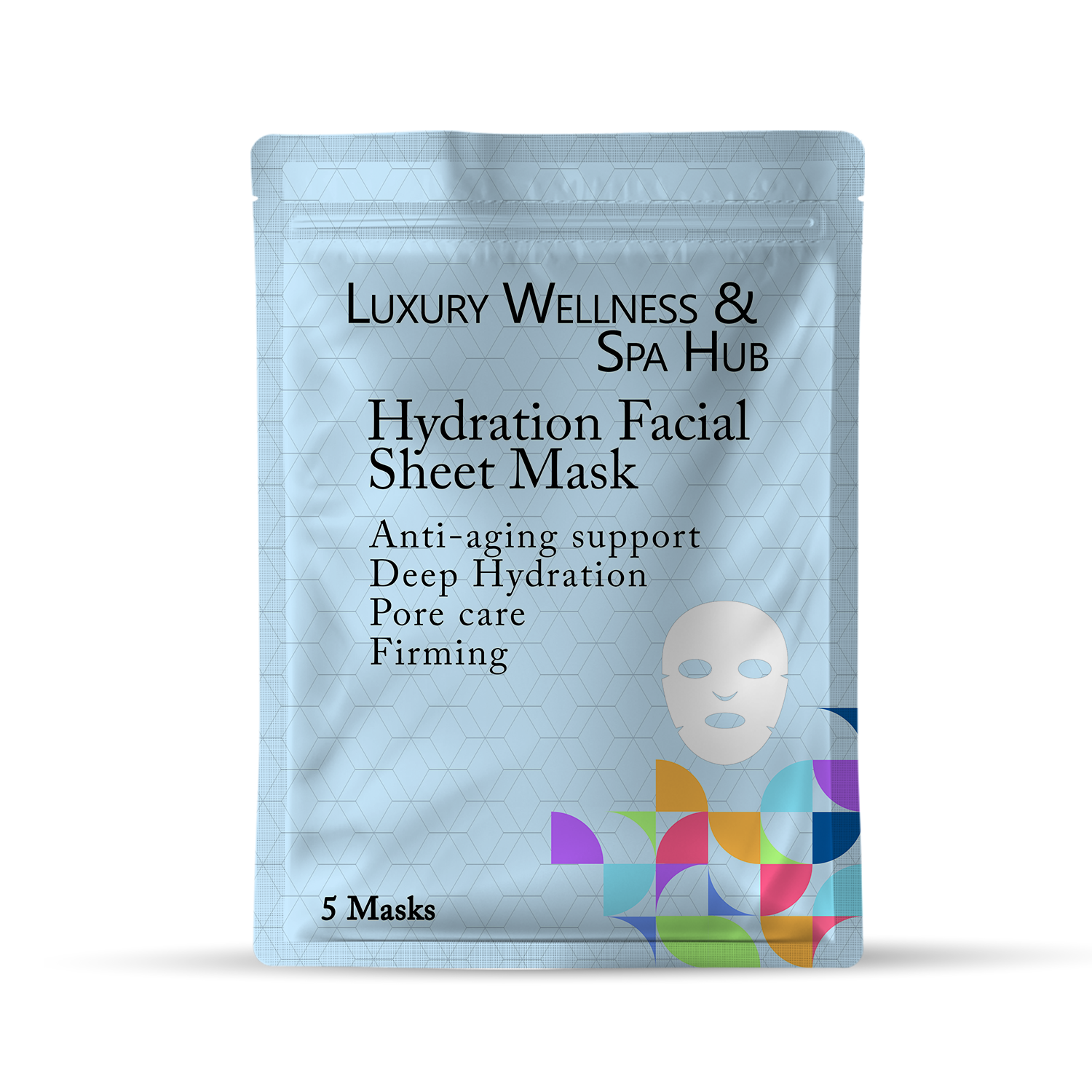 Collagen Hydrogel Firming Hydration Facial Sheet Mask