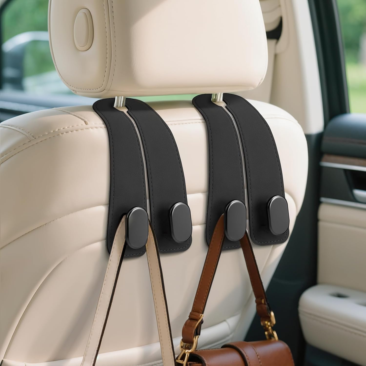 Car Seat Headrest Storage Hook Set