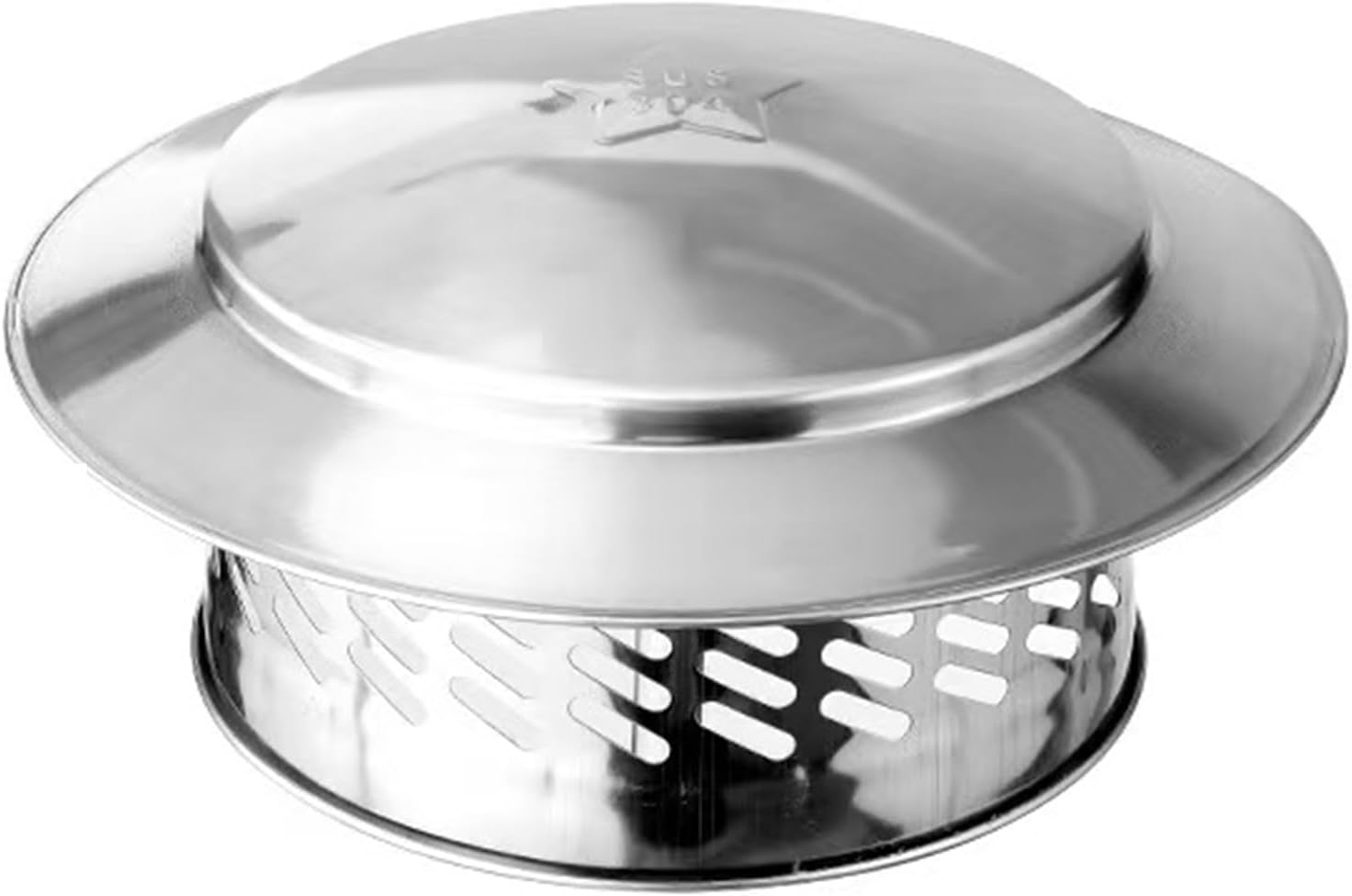 Cone Top Chimney Cap for Stove Pipe and Fireplace Flue