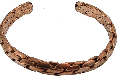 Handcrafted Copper Braided Wrist Bracelet