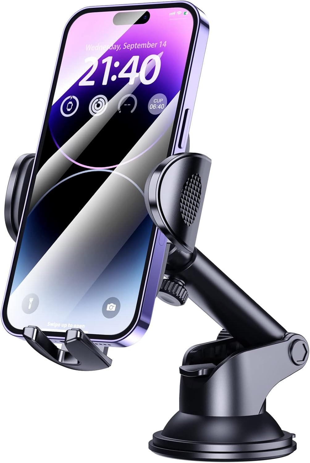 Magnetic Car Phone Holder Adjustable Dashboard Mount