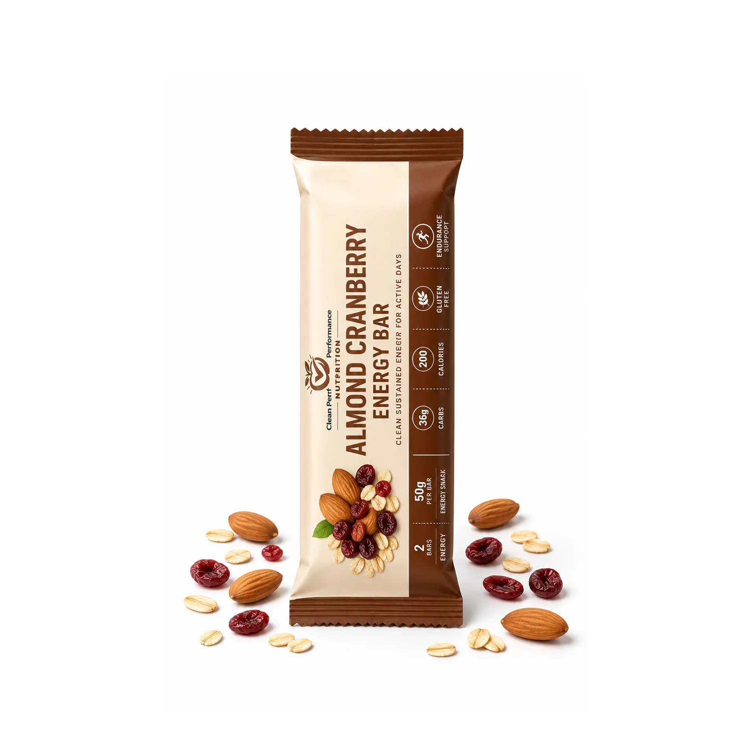 Almond Cranberry Energy Bar
