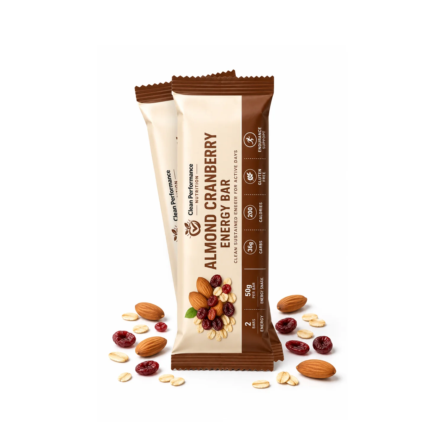 Almond Cranberry Energy Bar