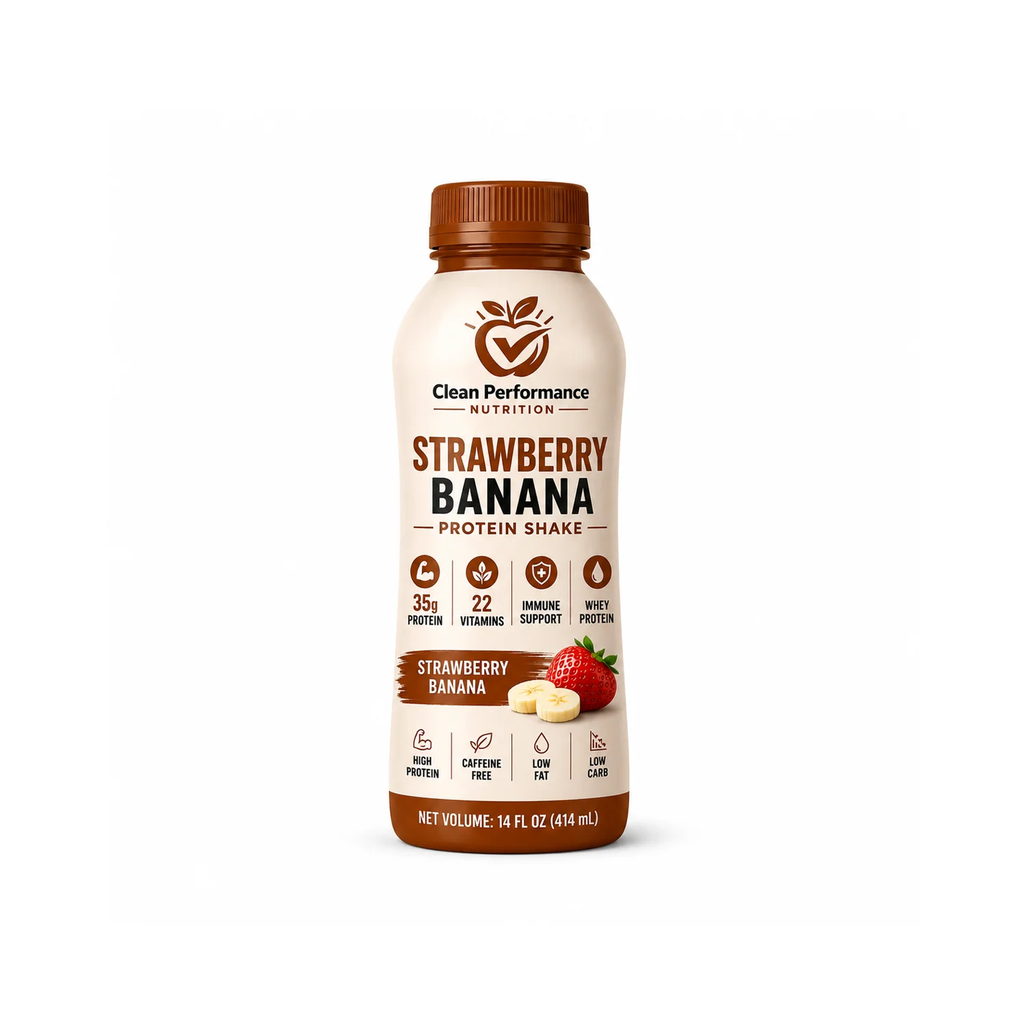 Strawberry Banana Protein Shake