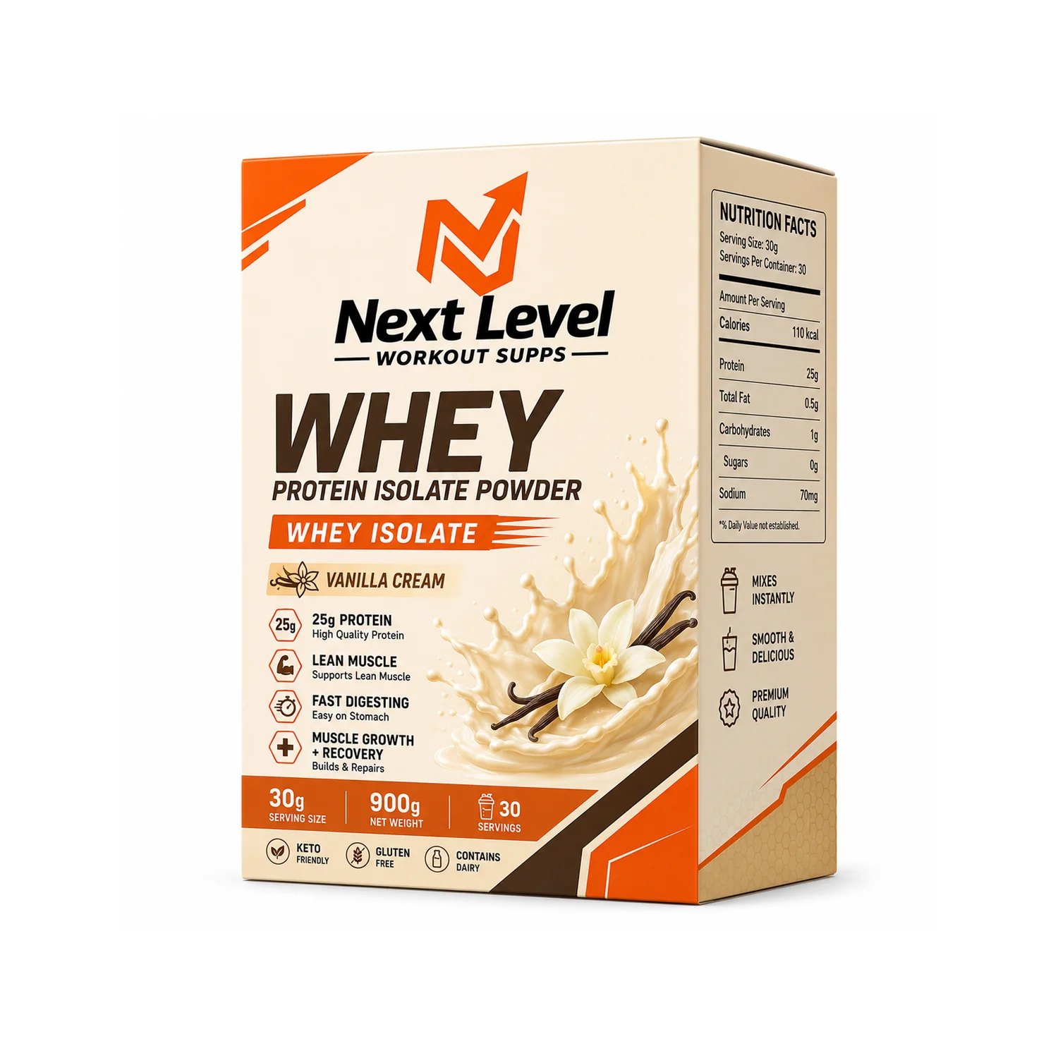 Whey Protein Isolate Powder