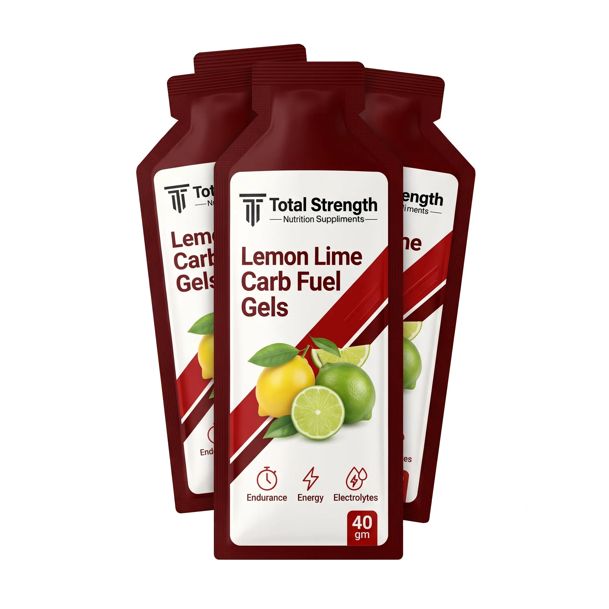 Lemon Lime Carb Fuel Gels