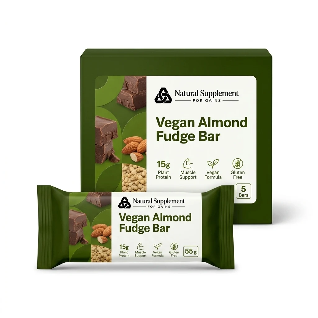 Vegan Almond Fudge Bars Box
