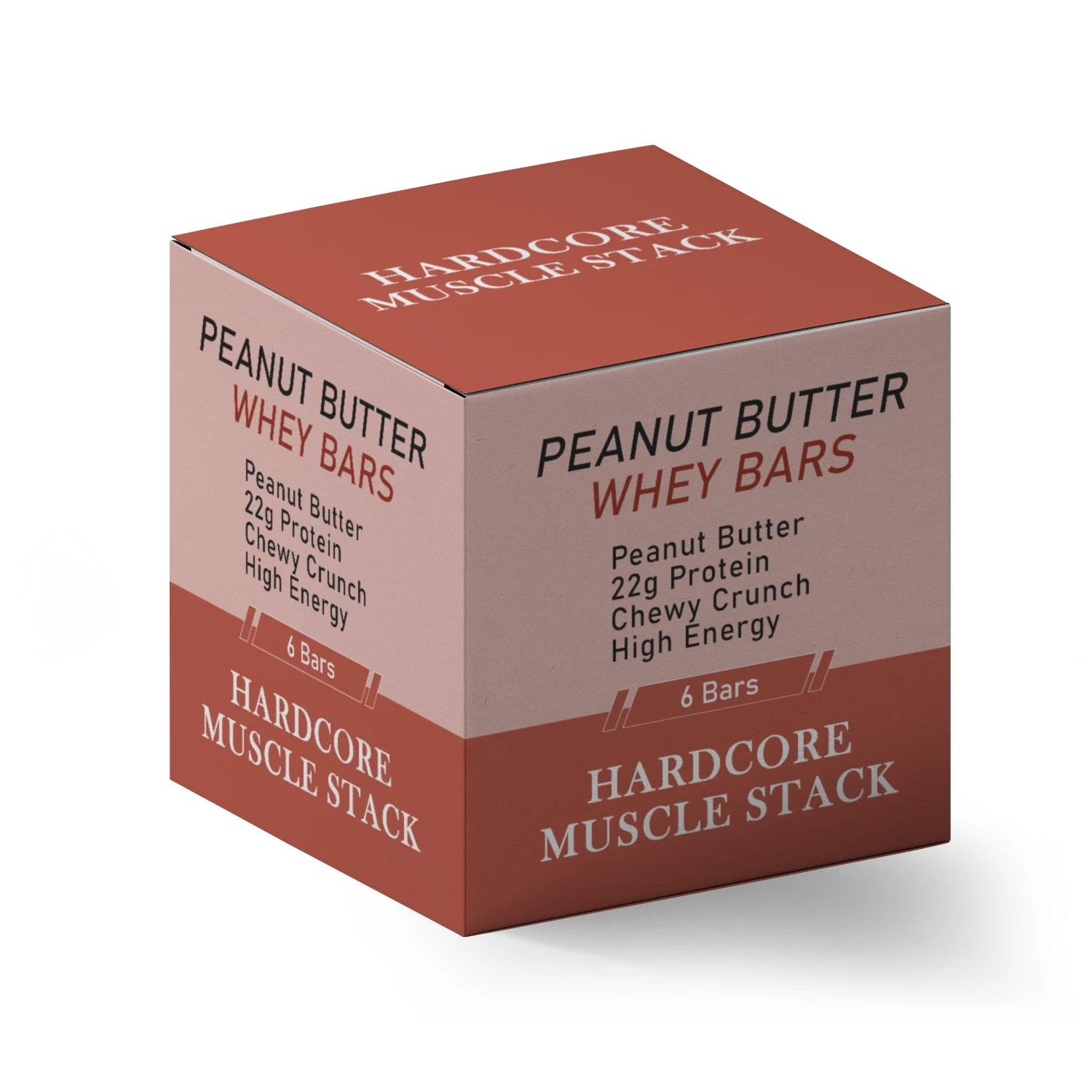 Peanut Butter Whey Bars Box