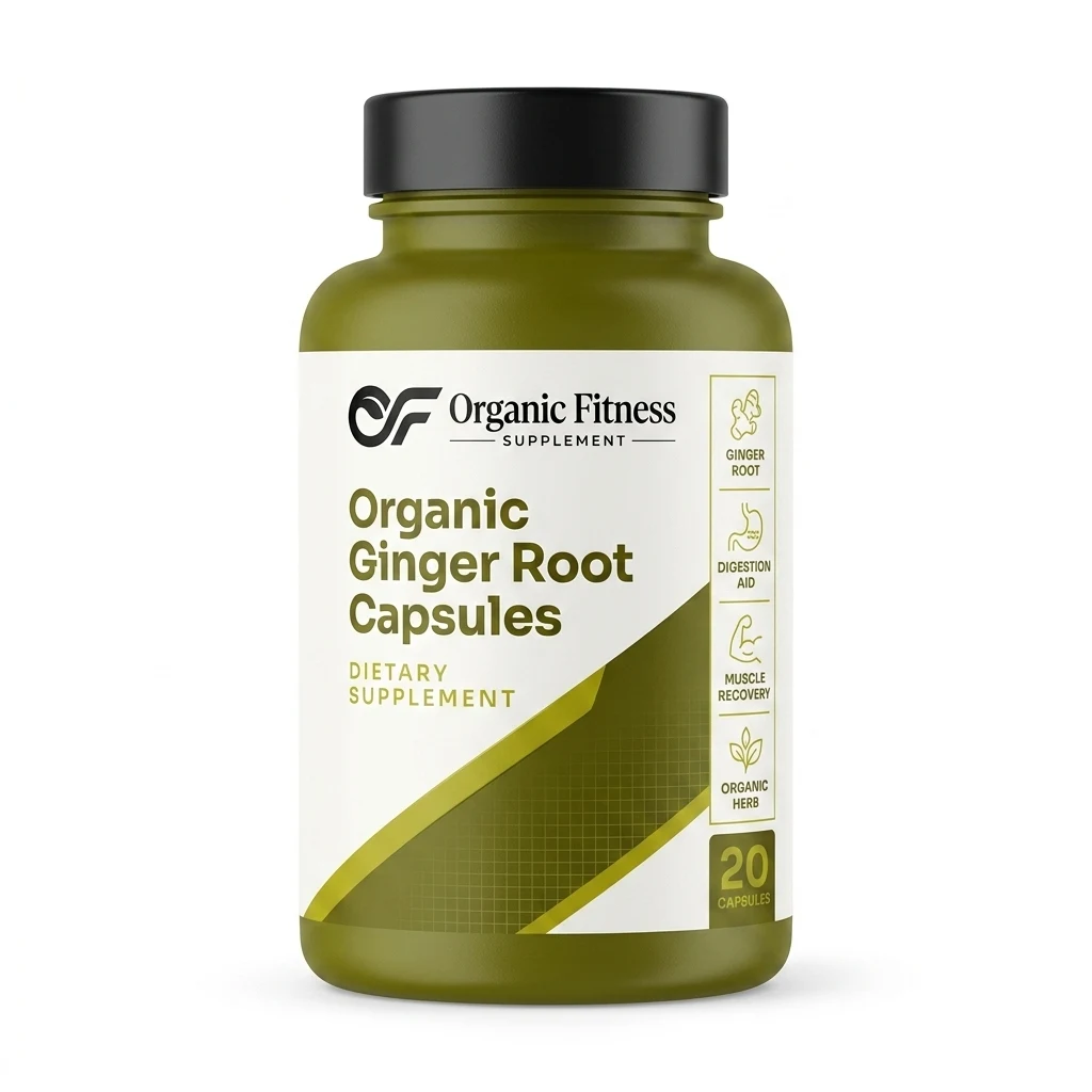 Organic Ginger Root Capsules