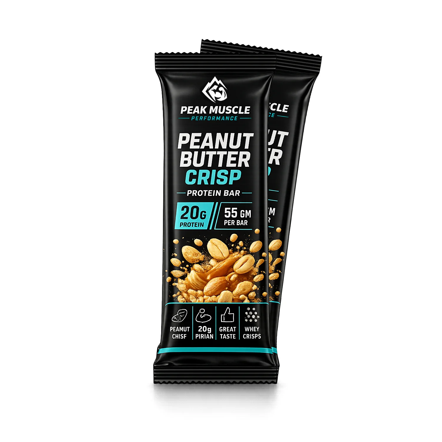Peanut Butter Crisp Protein Bar