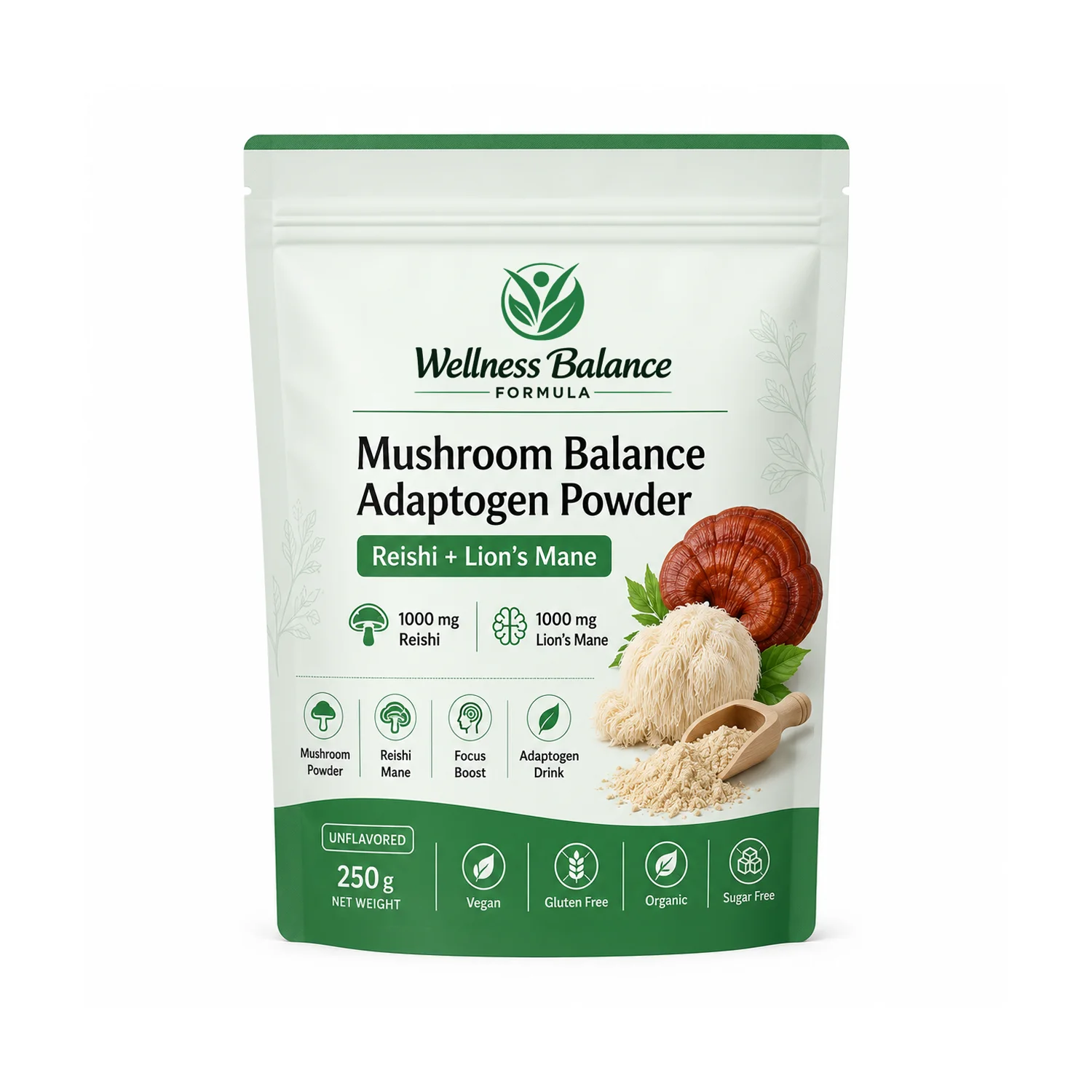 Mushroom Balance Adaptogen Powder