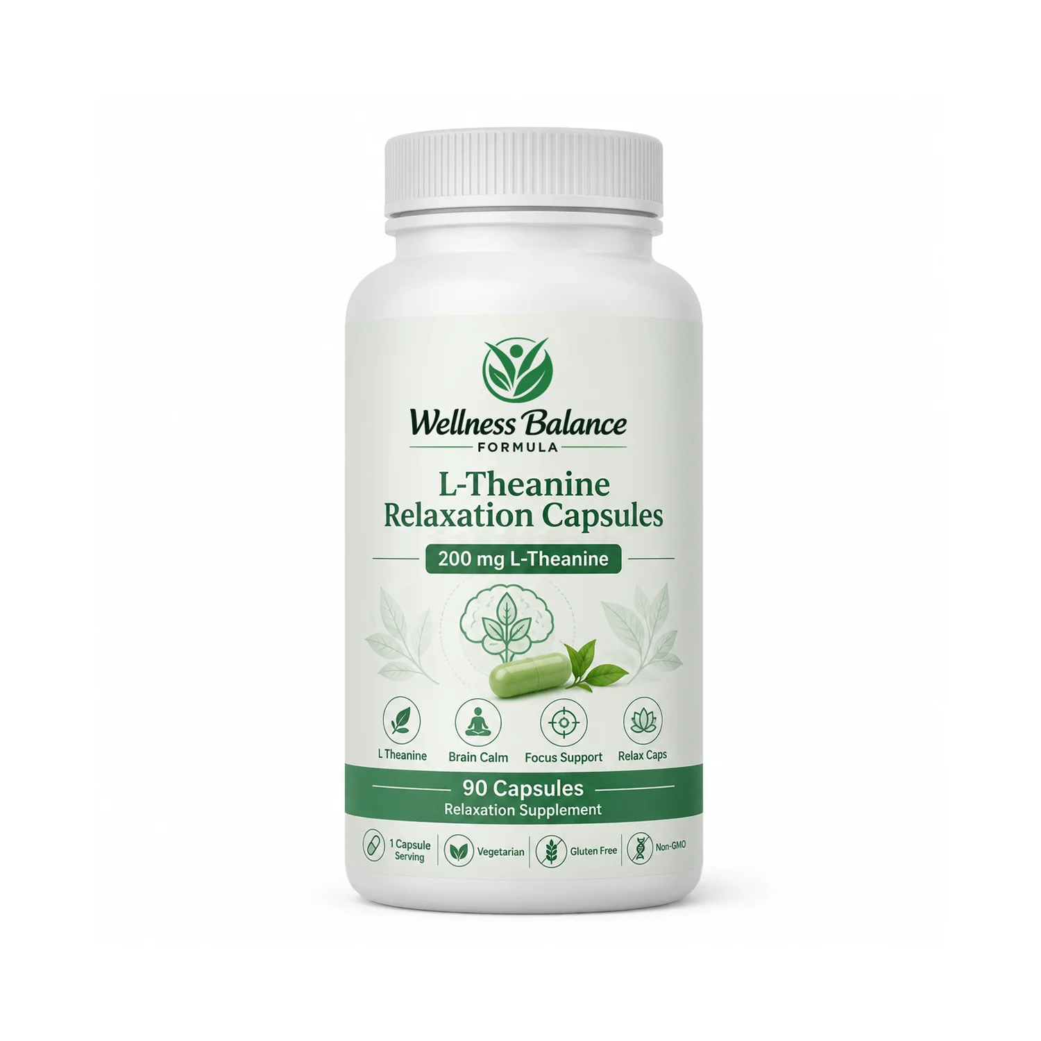 L-Theanine Relaxation Capsules