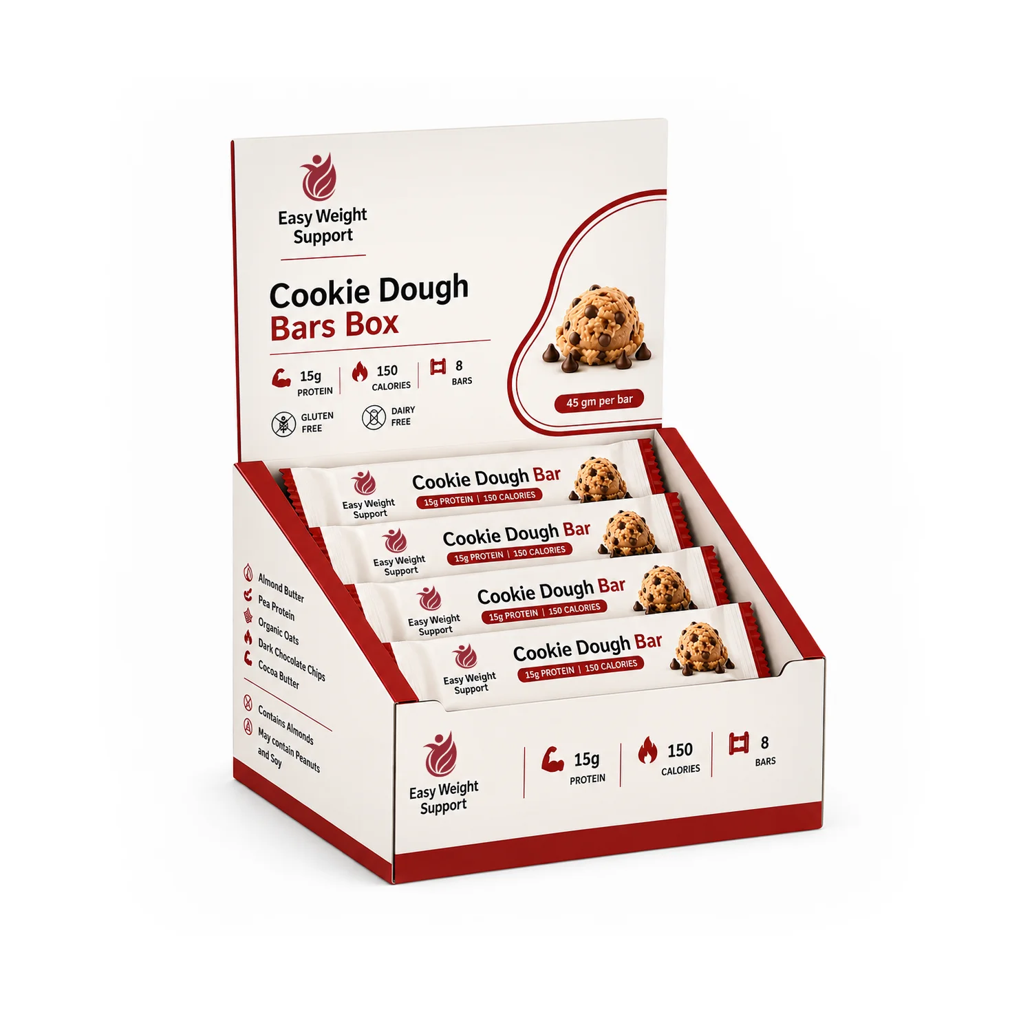 Cookie Dough Bars Box