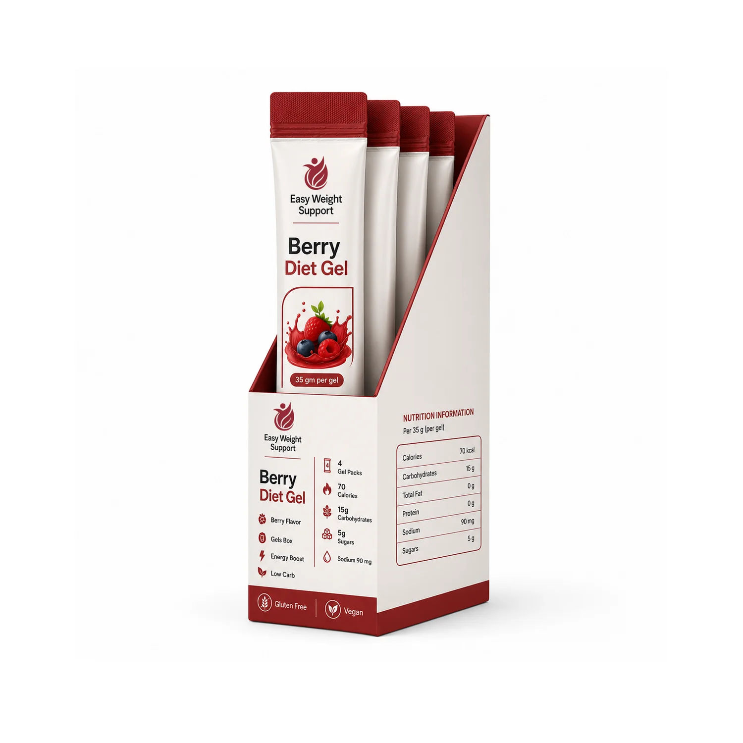 Berry Diet Gels Box