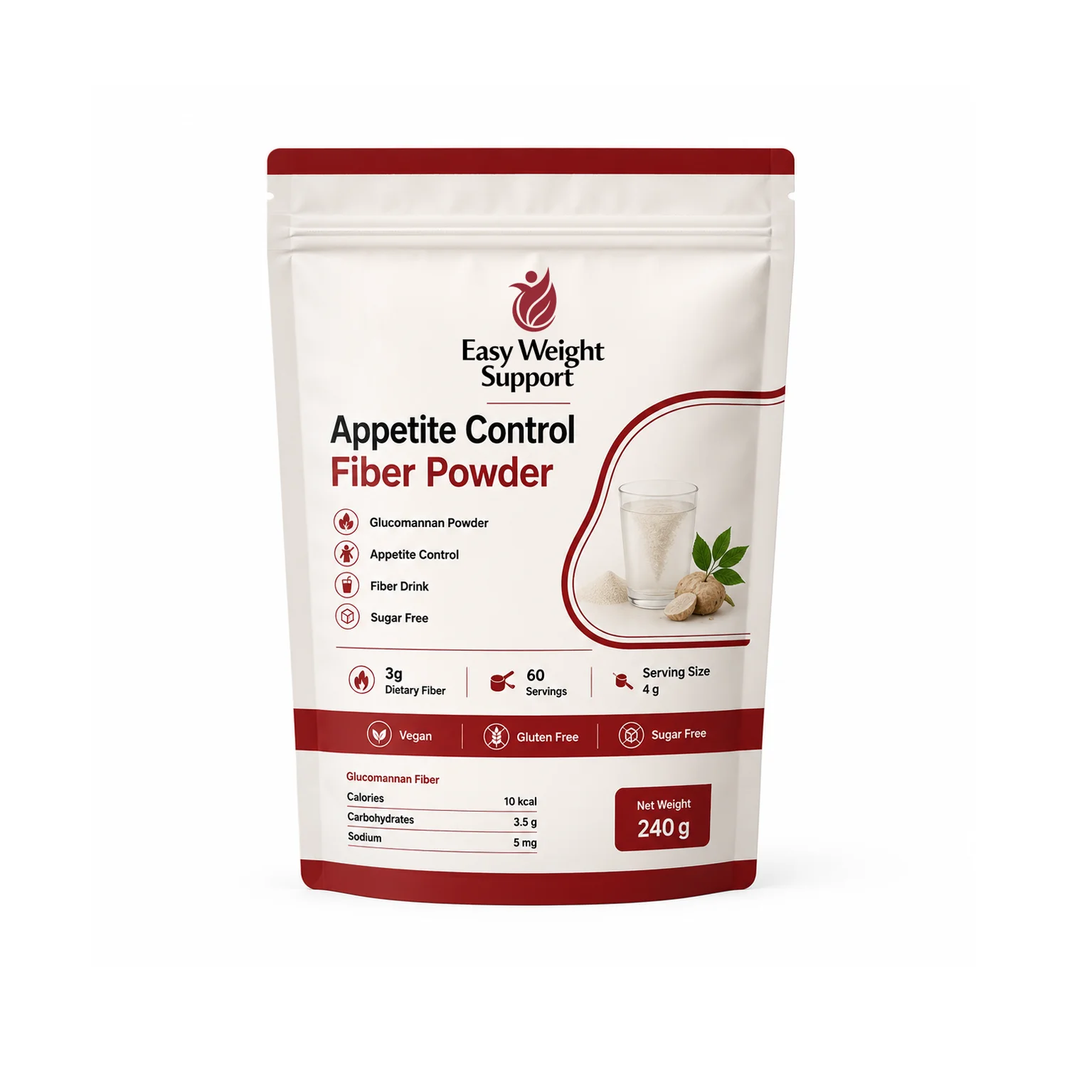 Appetite Control Fiber Powder