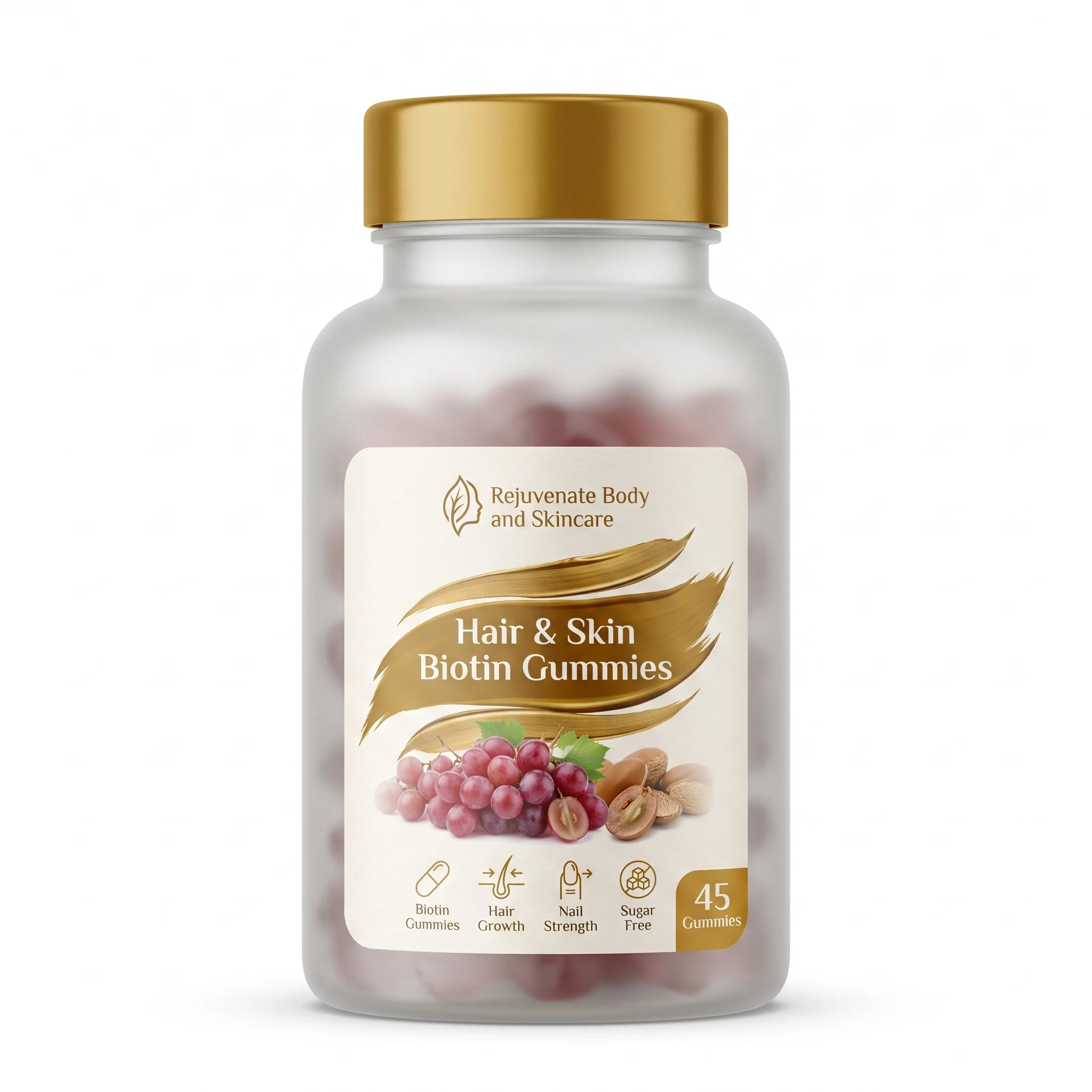 Hair & Skin Biotin Gummies