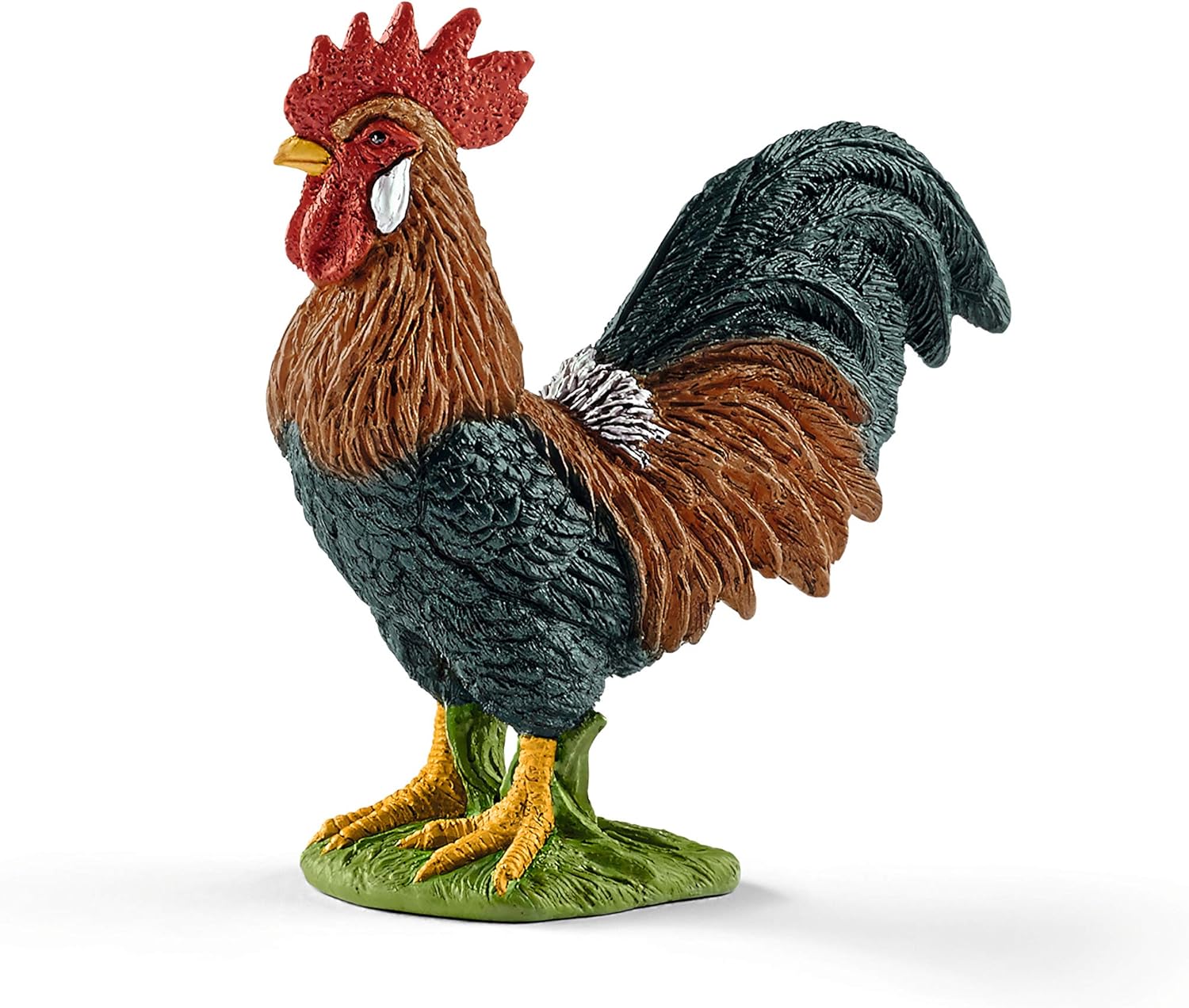 Realistic Rooster Figurine Toy