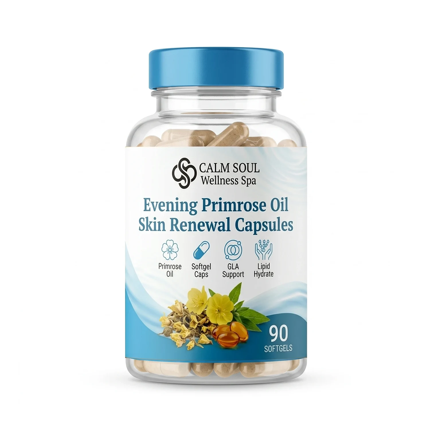 Evening Primrose Oil Skin Renewal Capsules