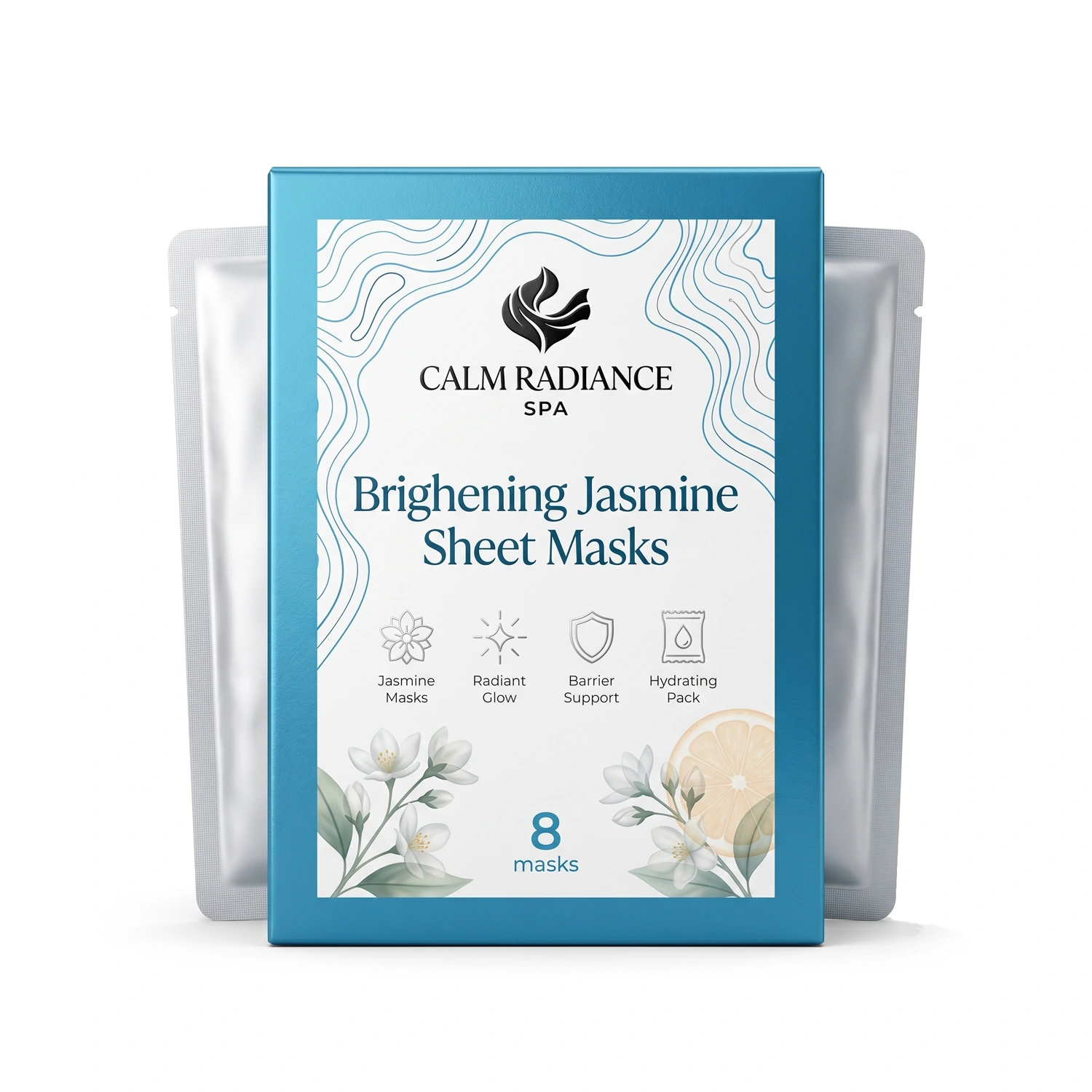 Brightening Jasmine Sheet Masks