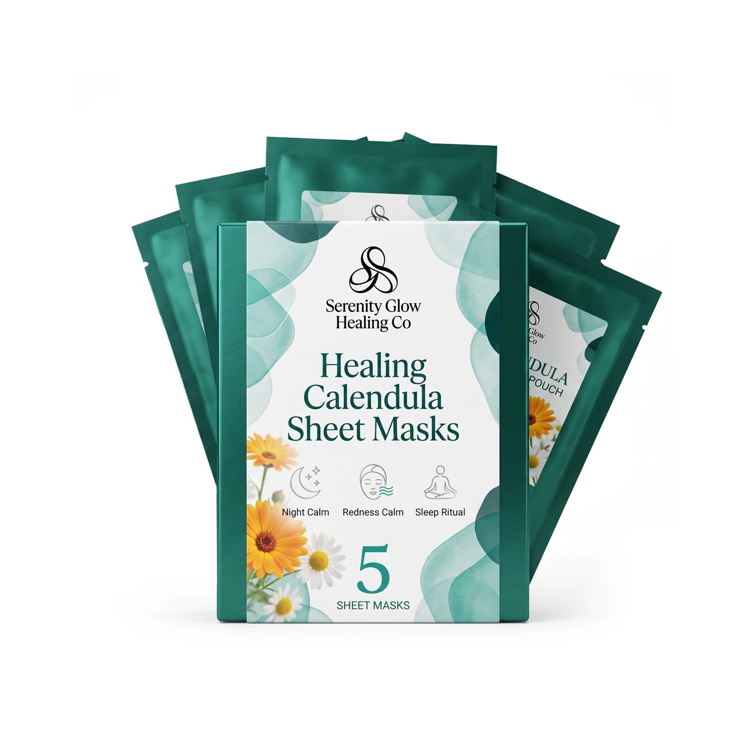 Healing Calendula Sheet Masks