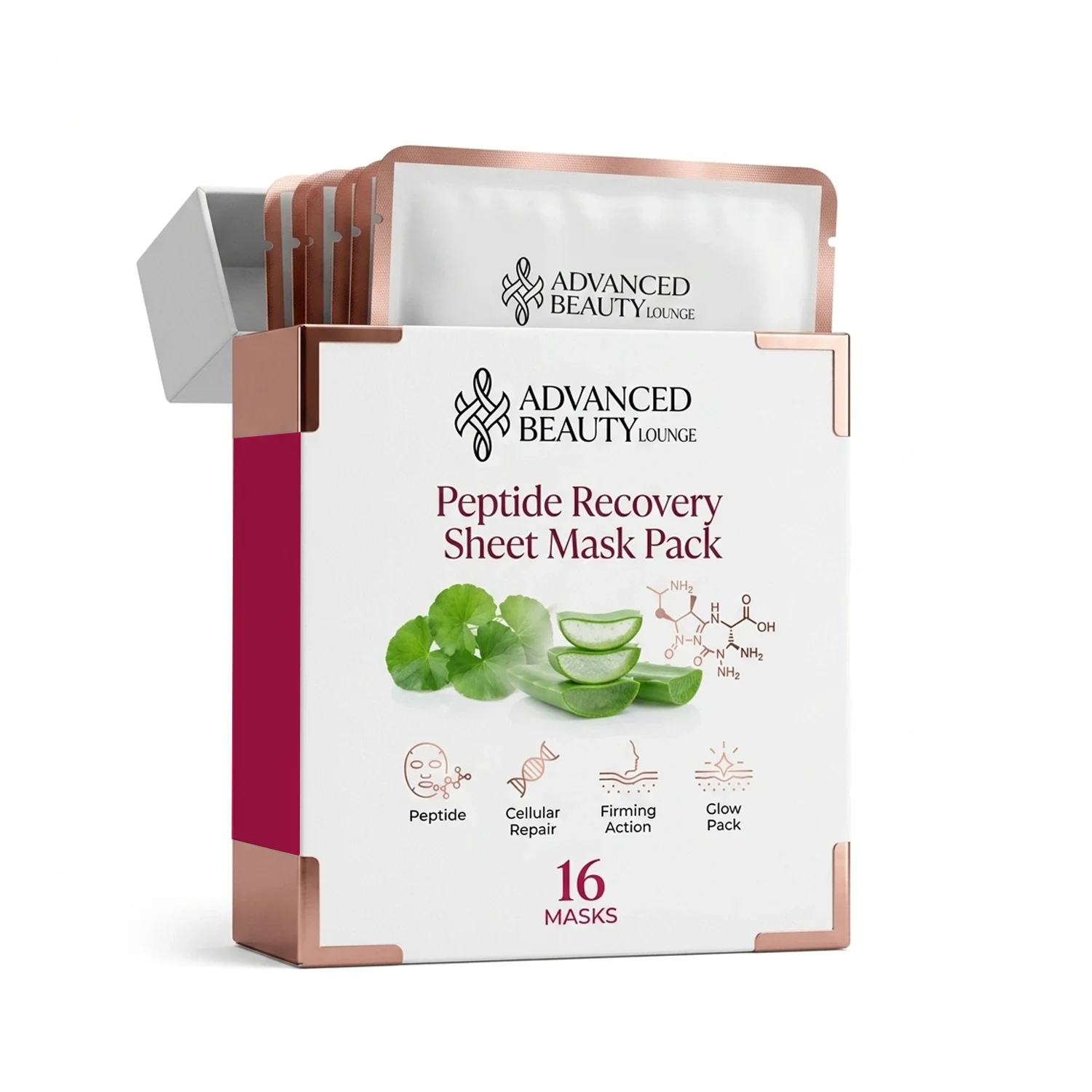 Peptide Recovery Sheet Mask Pack
