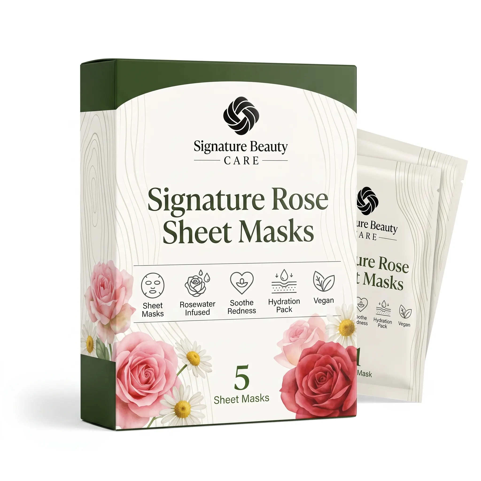 Signature Rose Sheet Masks