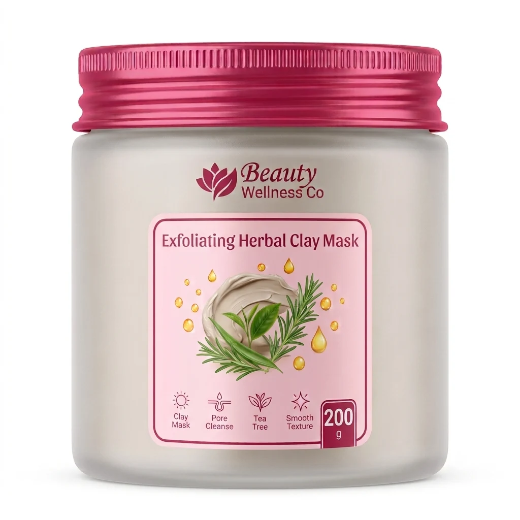 Exfoliating Herbal Clay Mask