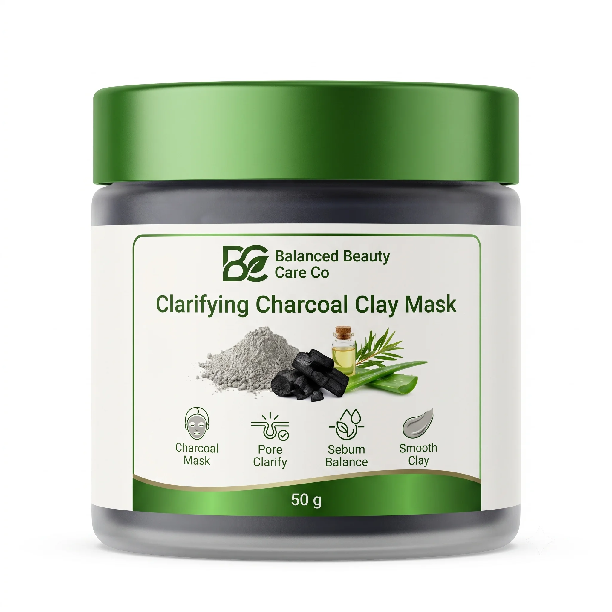 Clarifying Charcoal Clay Mask