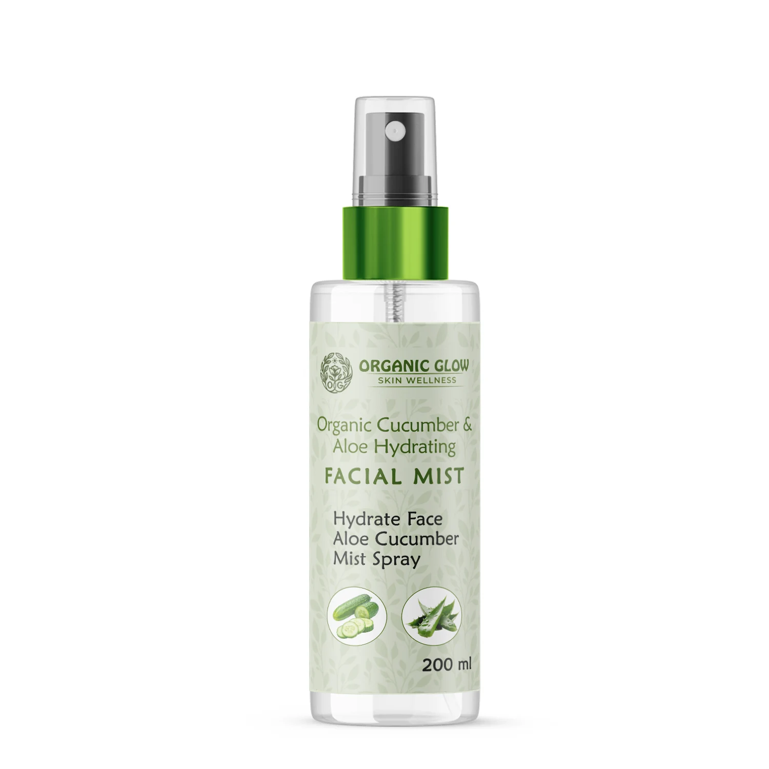 Organic Cucumber & Aloe Hydrating Facial Mist