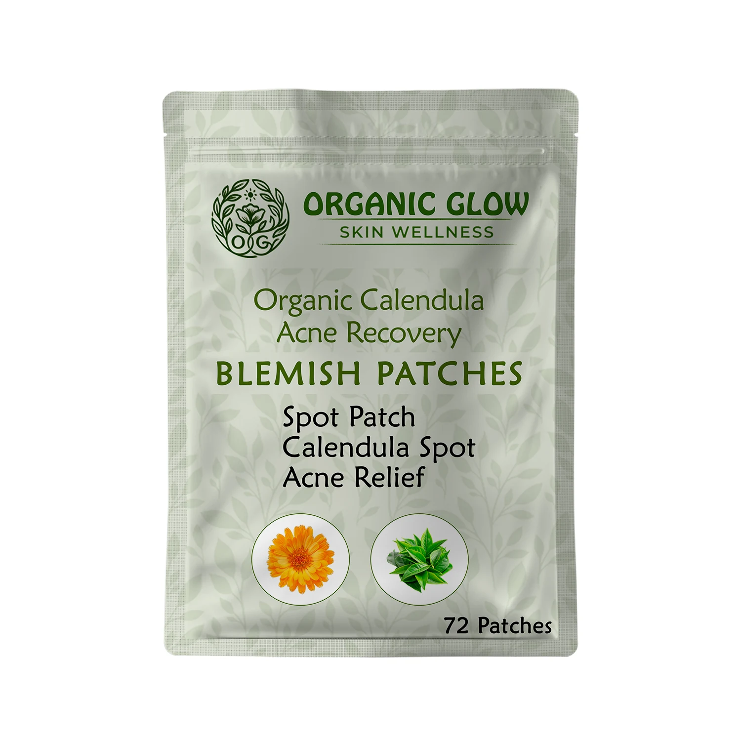 Organic Calendula Acne Recovery Blemish Patches
