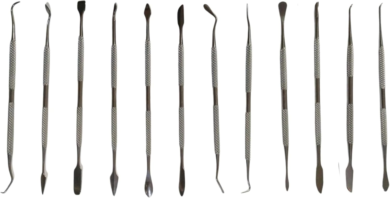 Stainless Steel Wax Carver Tool Set 12pcs