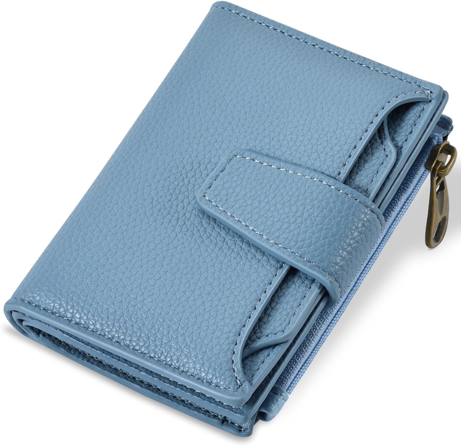 Leather RFID Blocking Bifold Wallet