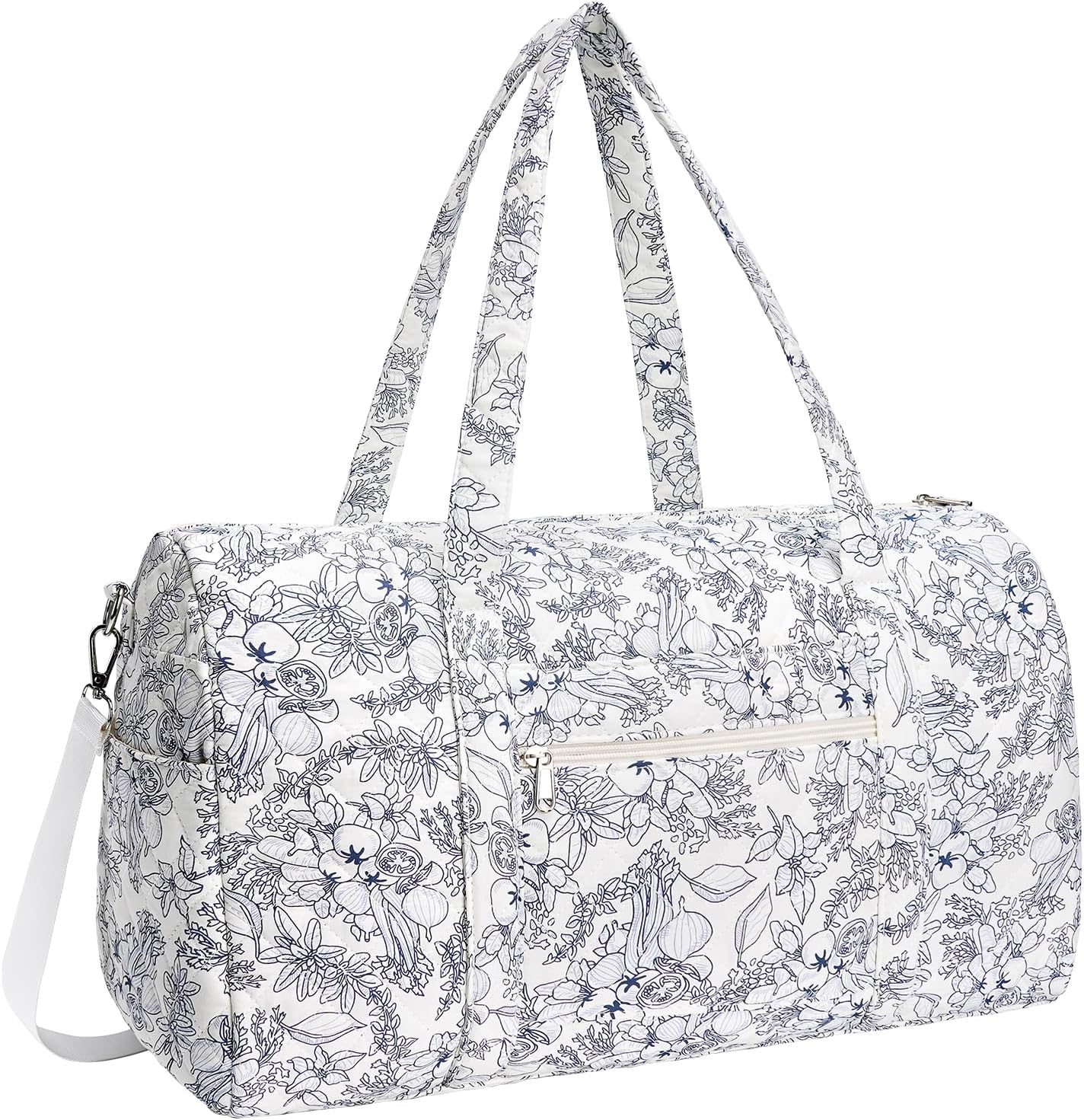 Quilted Travel Duffle Bag