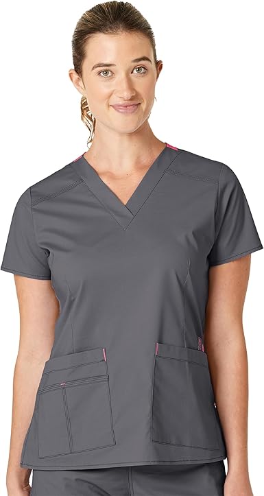Women's V-Neck Stretch Scrub Top