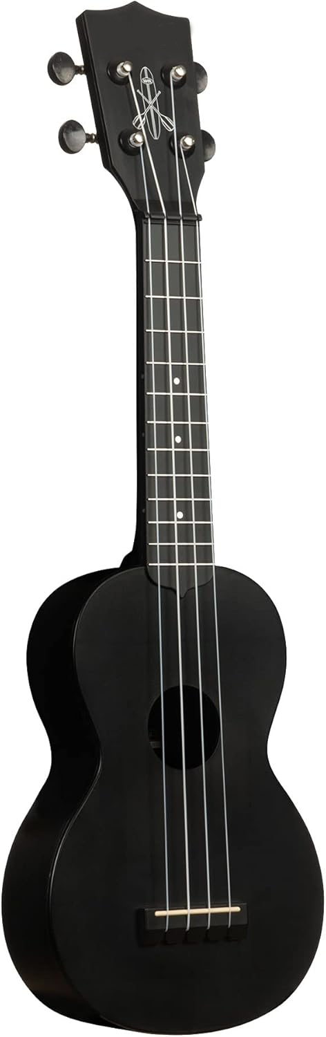 Black Matte Soprano Ukulele