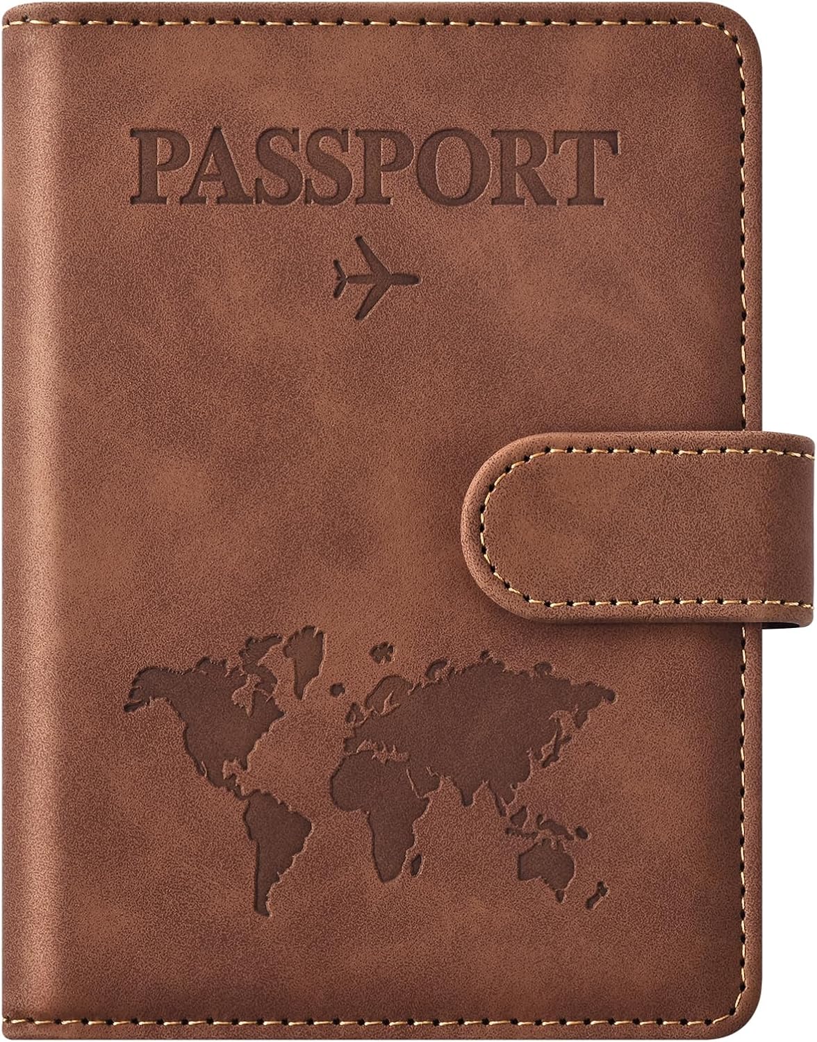 Passport Holder with Magnetic Clasp