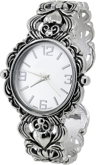 Women's Quartz Cuff Bangle Watch