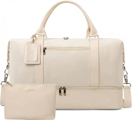 Women's Weekender Travel Duffle Bag Set