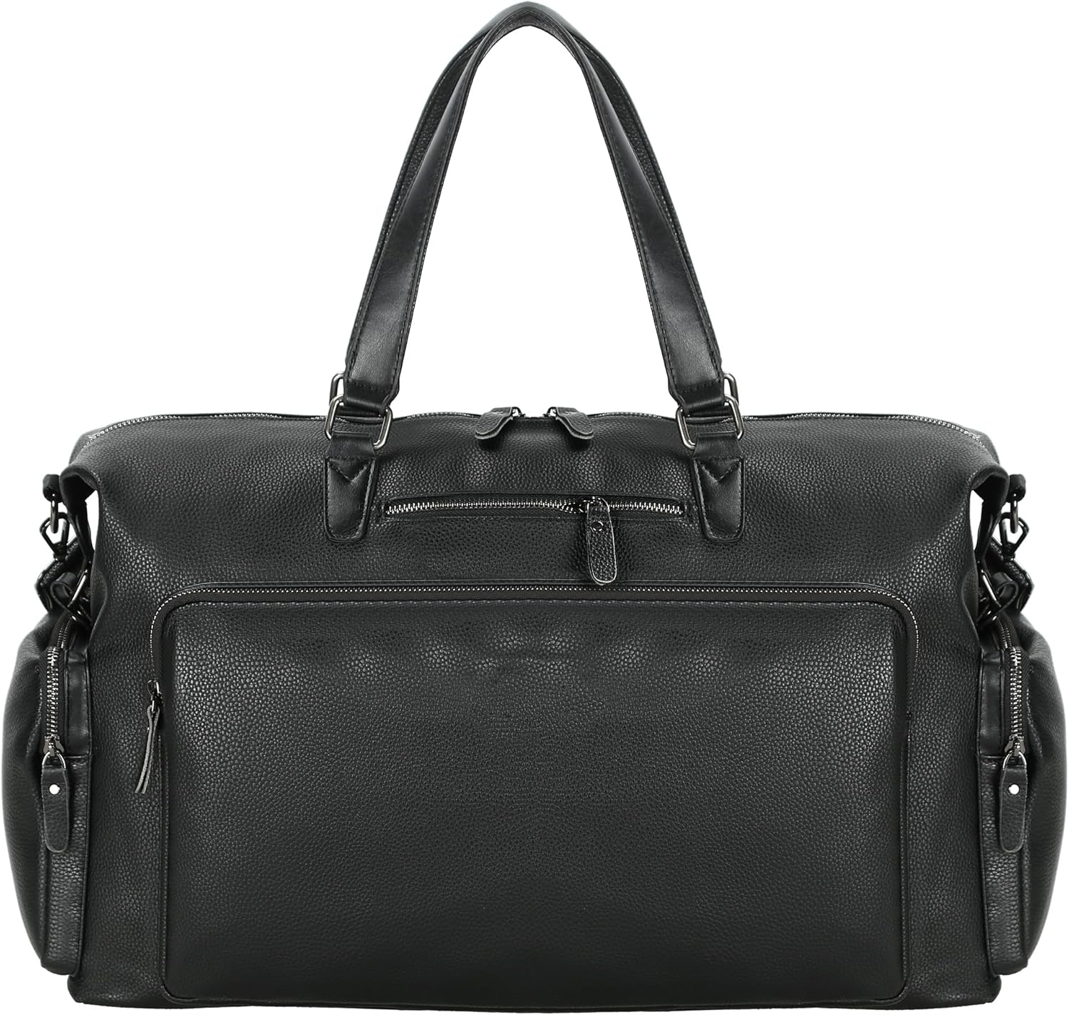 Leather Travel Duffel Bag