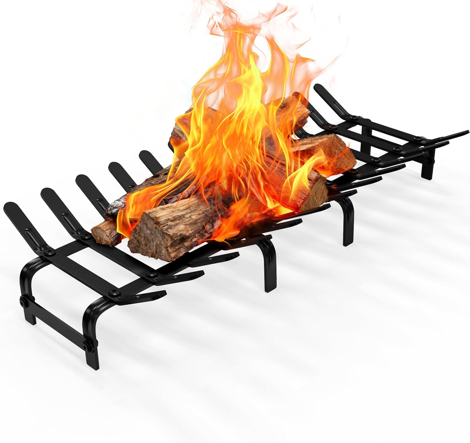 Steel Fireplace Firewood Log Grate