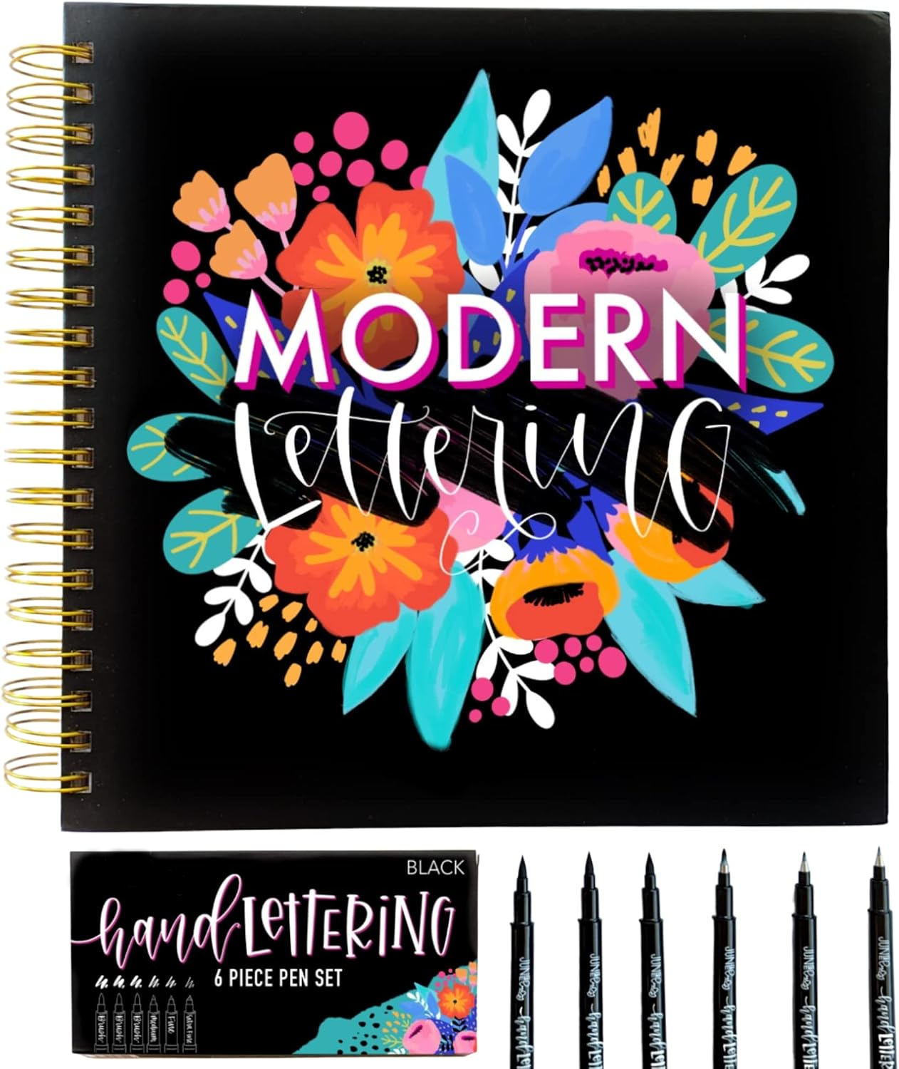 Calligraphy Pen Set with Workbook