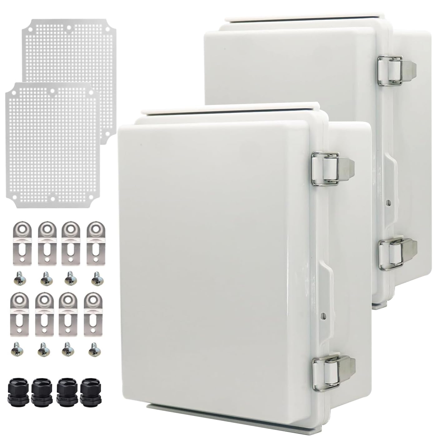 Weatherproof Electrical Junction Enclosure Box Set