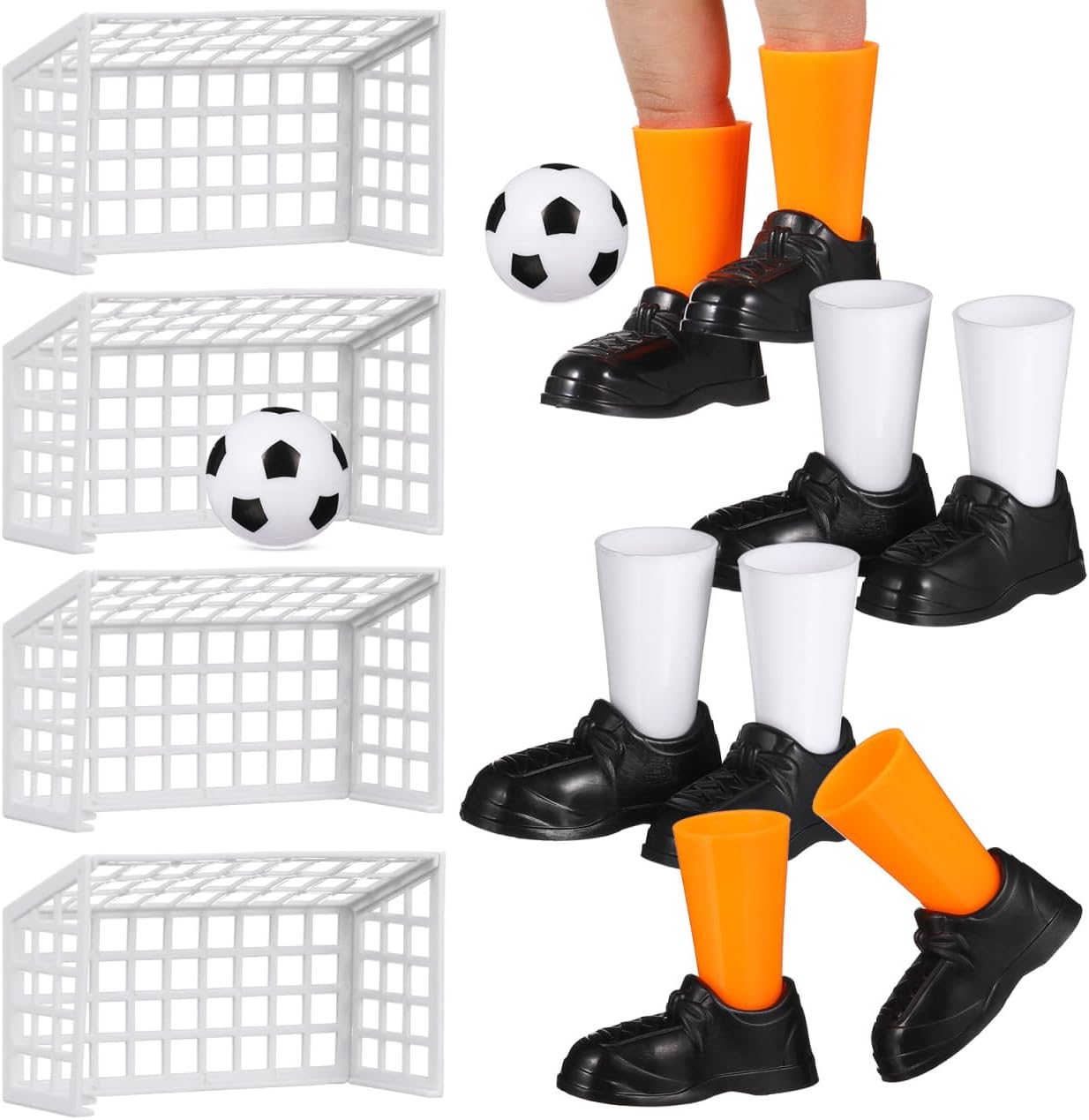 Mini Finger Soccer Tabletop Game Set - 2 Pack