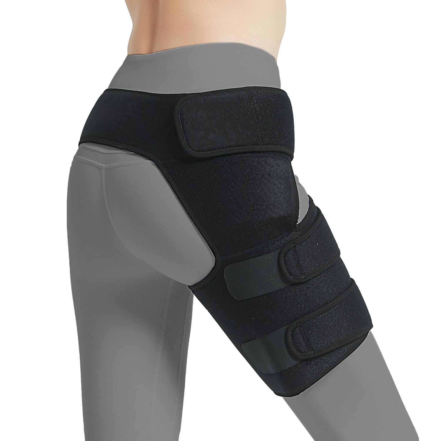 Hip and Groin Compression Support Wrap