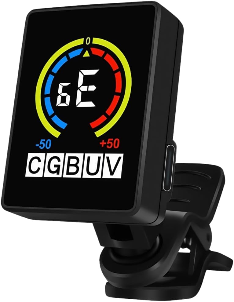 Rechargeable Clip-On Instrument Tuner