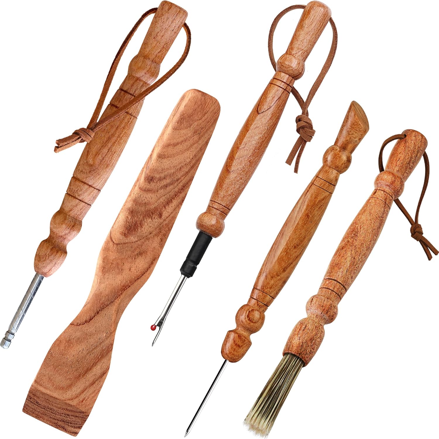 Set 5 Wooden Sewing Tool