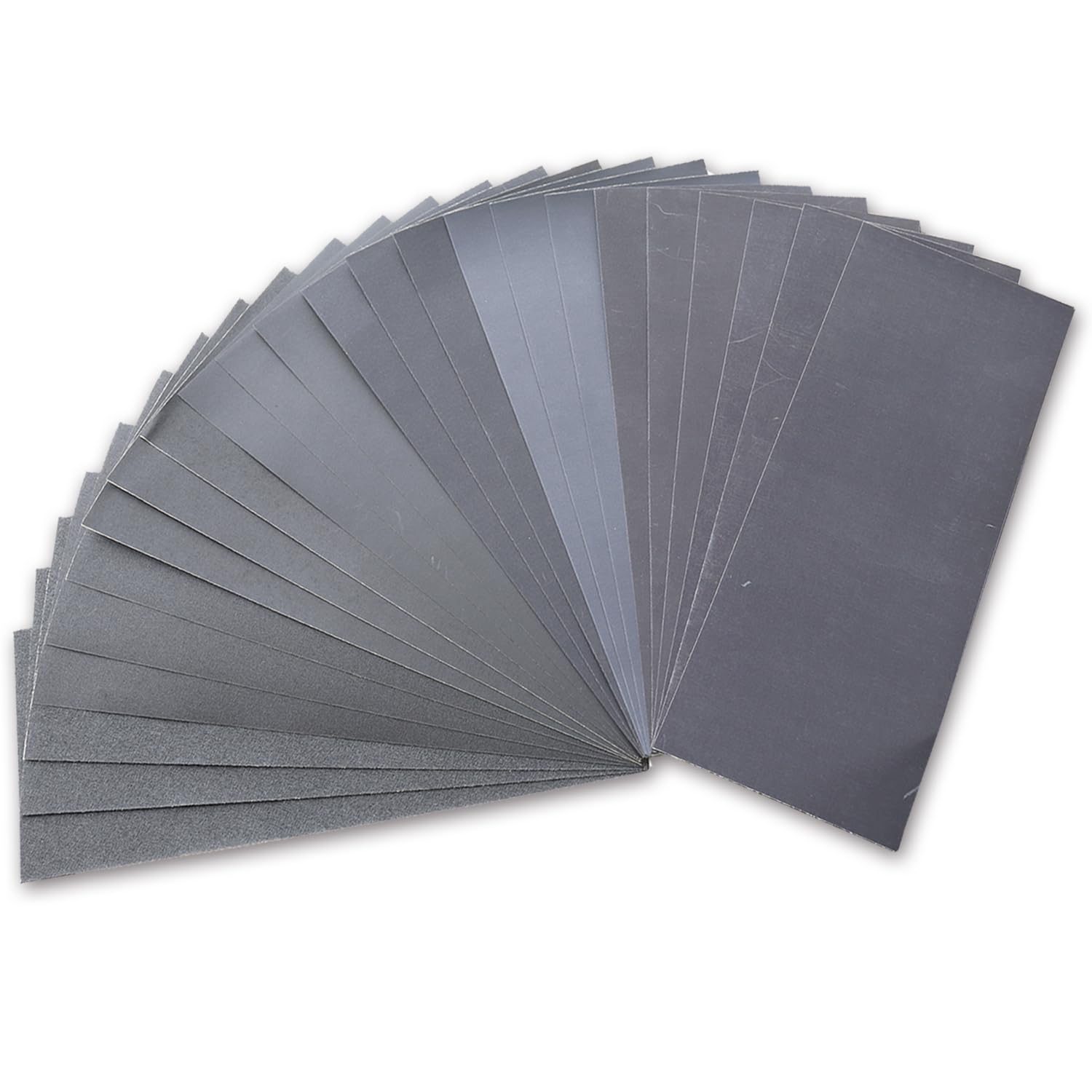 24PCS Fine Sandpaper Variety Pack, 8 Grits, Wet & Dry for Crafts and DIY