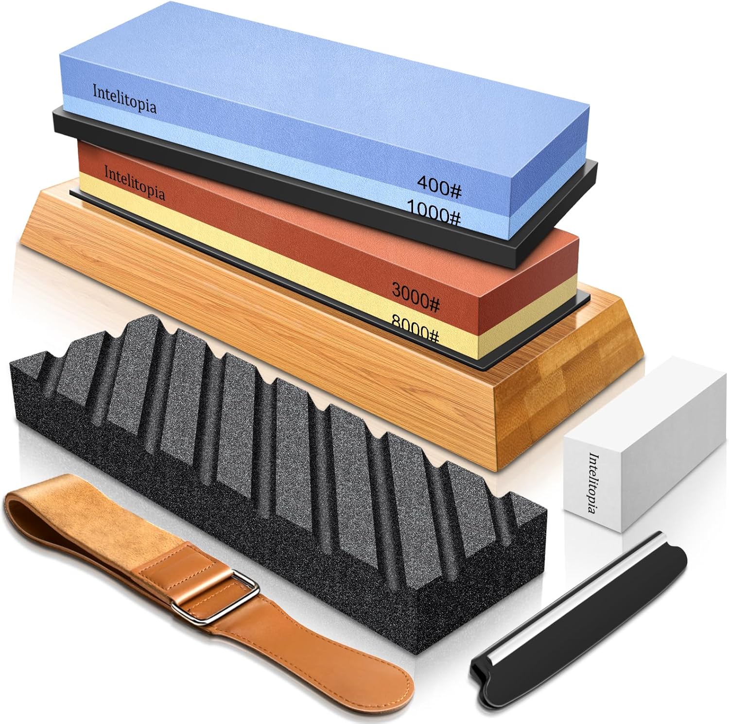 Complete Knife Sharpening Stone Set