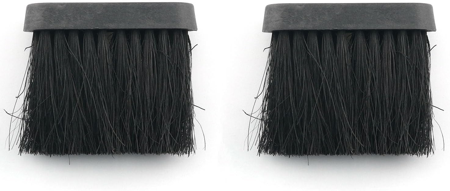 Fireplace Cleaning Brush Replacement Head Set (2 Pieces)