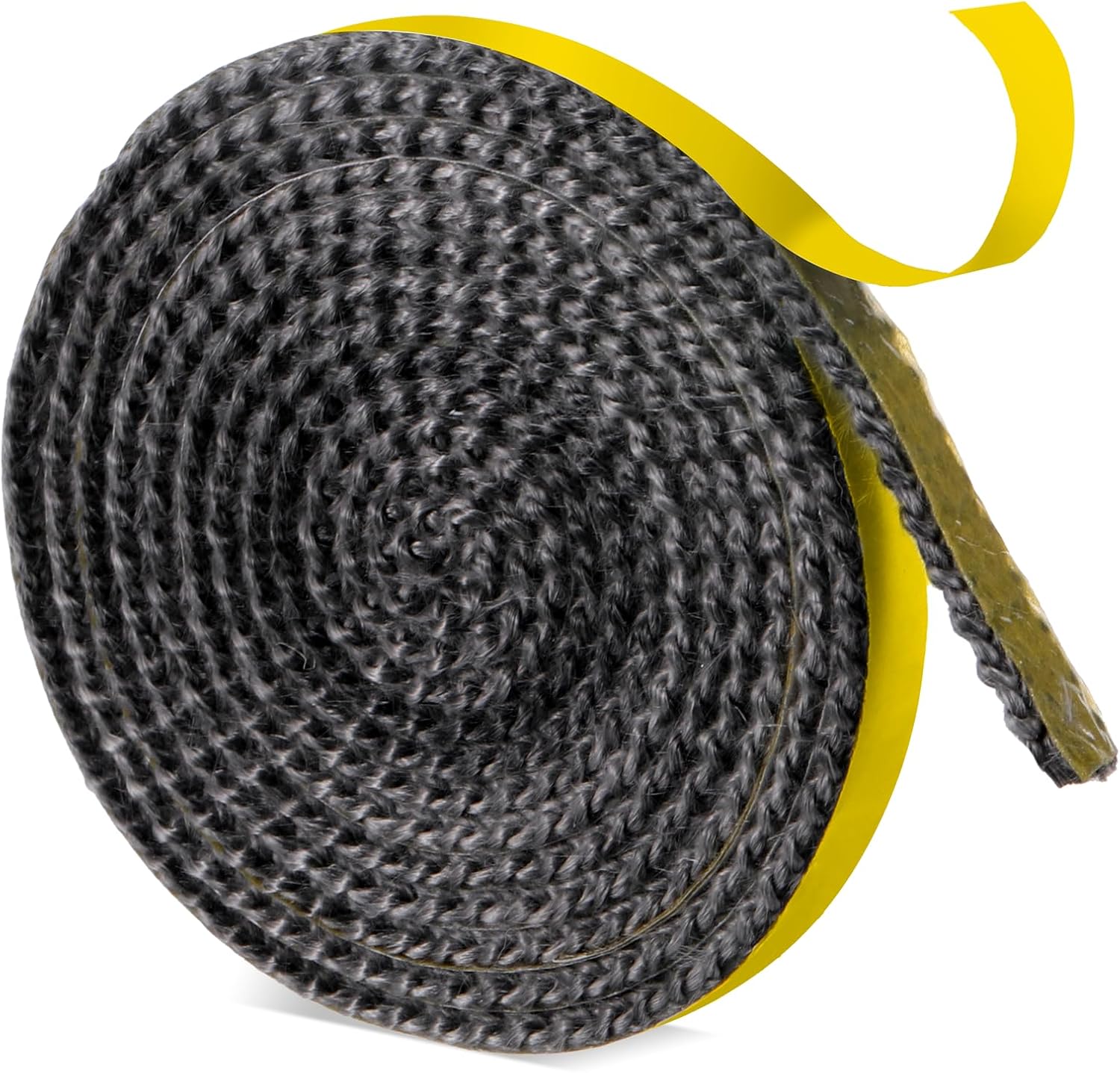 Fireplace and Wood Stove Self-Adhesive High-Temperature Gasket, 78.7ft X 0.4inch X 0.11inch